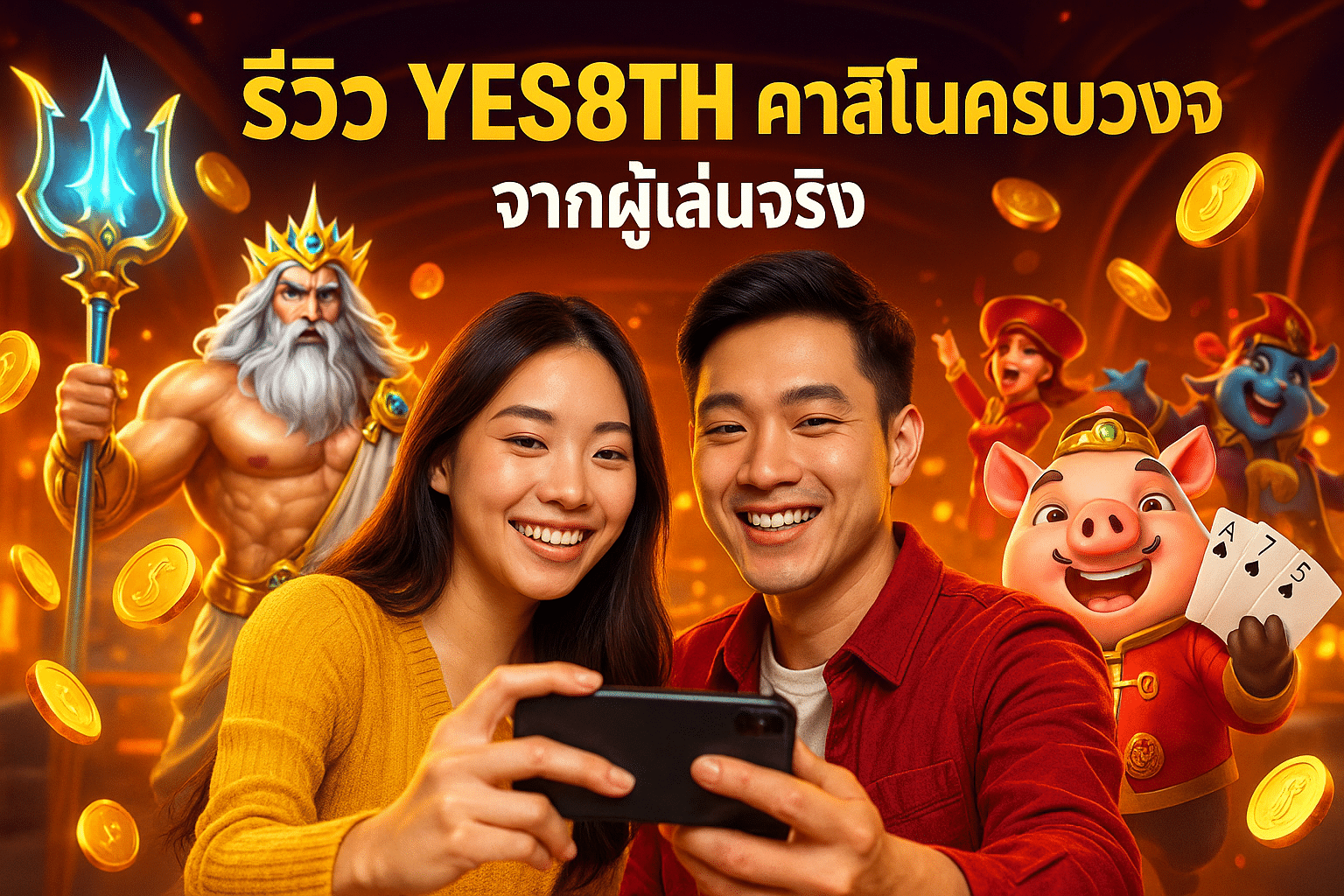 รีวิว YES8TH คาสิโนครบวงจร จากผู้เล่นจริง