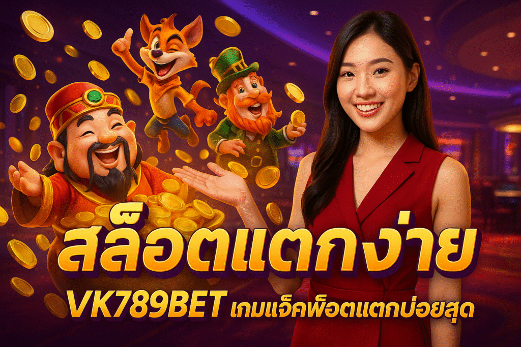สล็อตแตกง่าย VK789BET เกมแจ็คพ็อตแตกบ่อยสุด