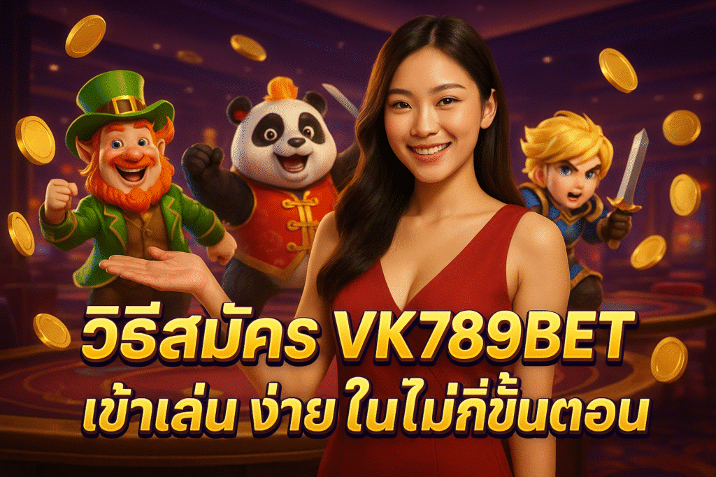 วิธีสมัคร VK789BET เข้าเล่น ง่ายในไม่กี่ขั้นตอน